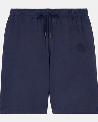 Shorts with blue crest