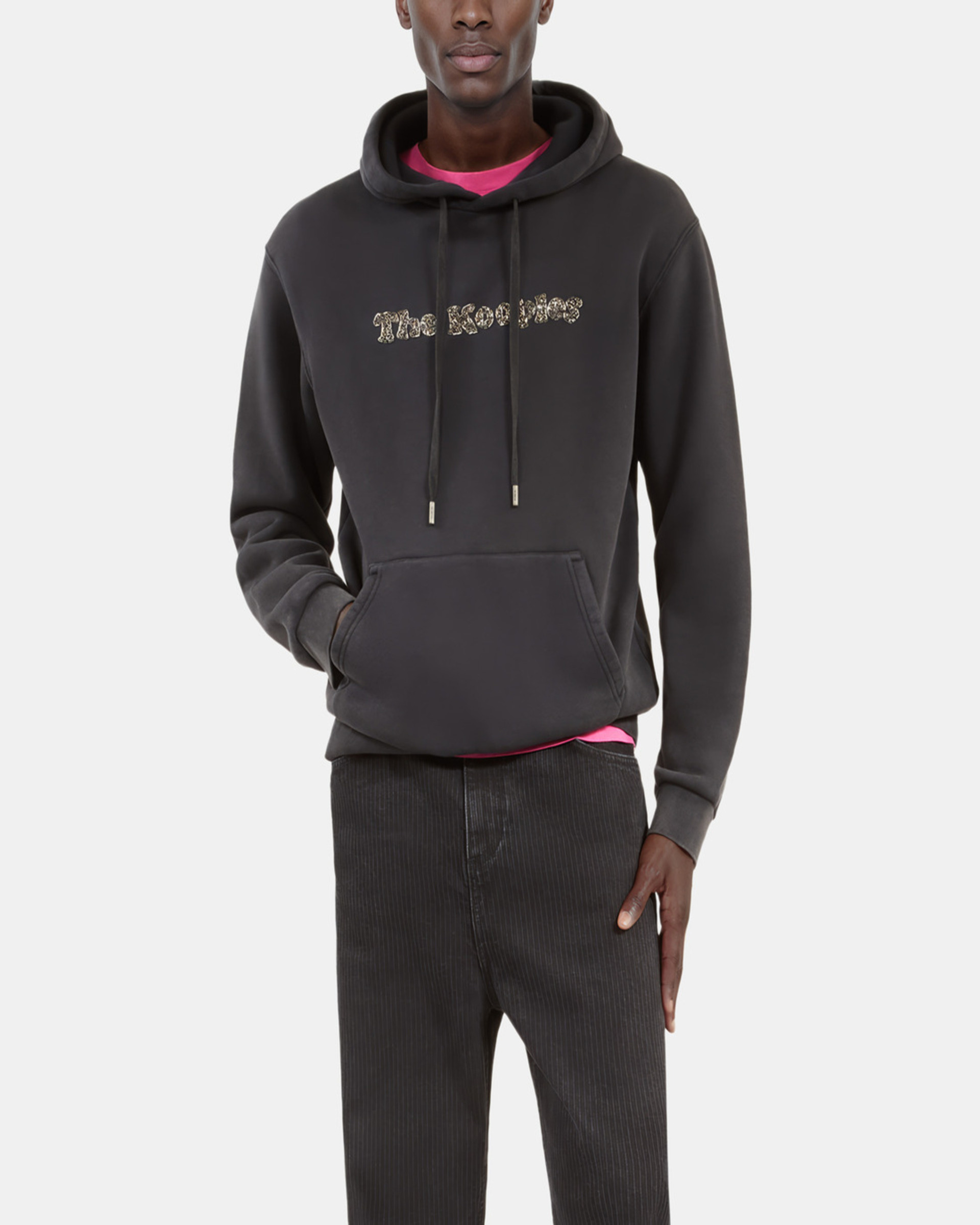 Logo hoodie black