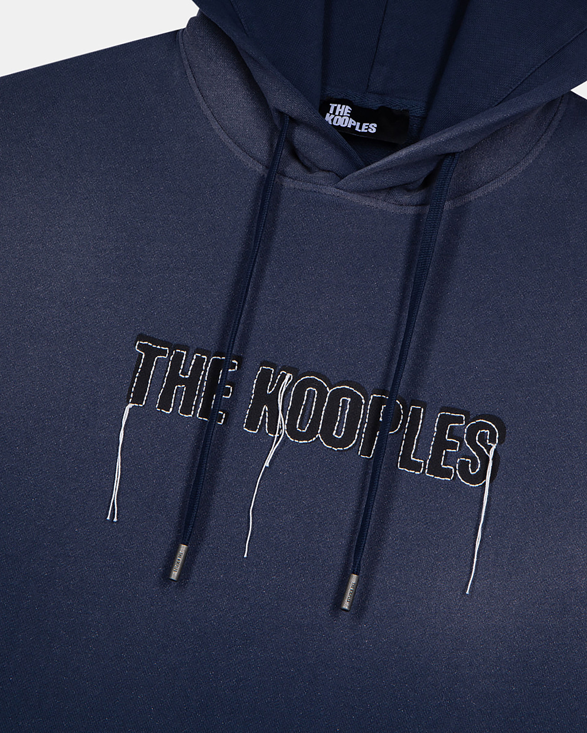 Sweatshirt with faded navy logo