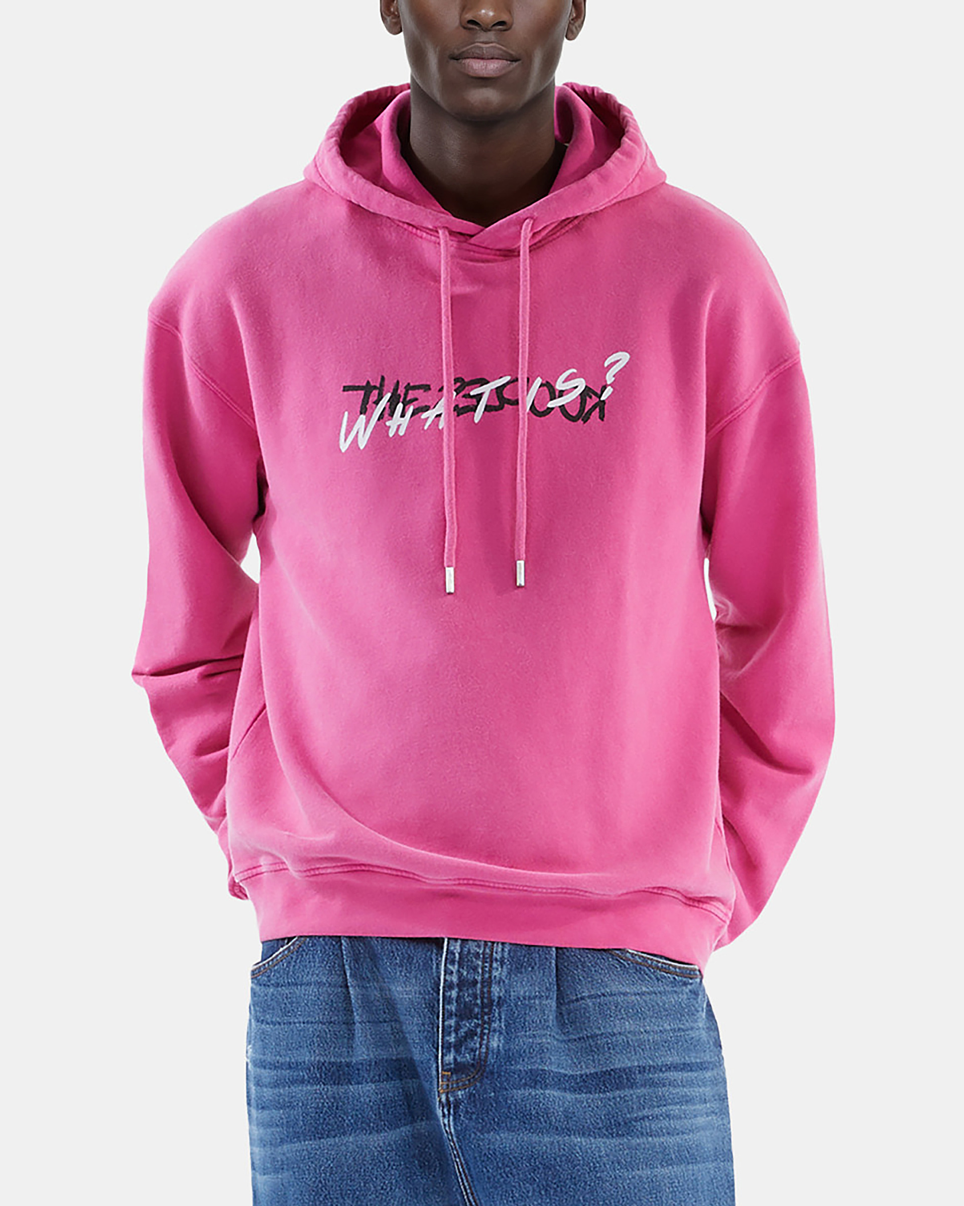 Pink 'What Is' Hoodie