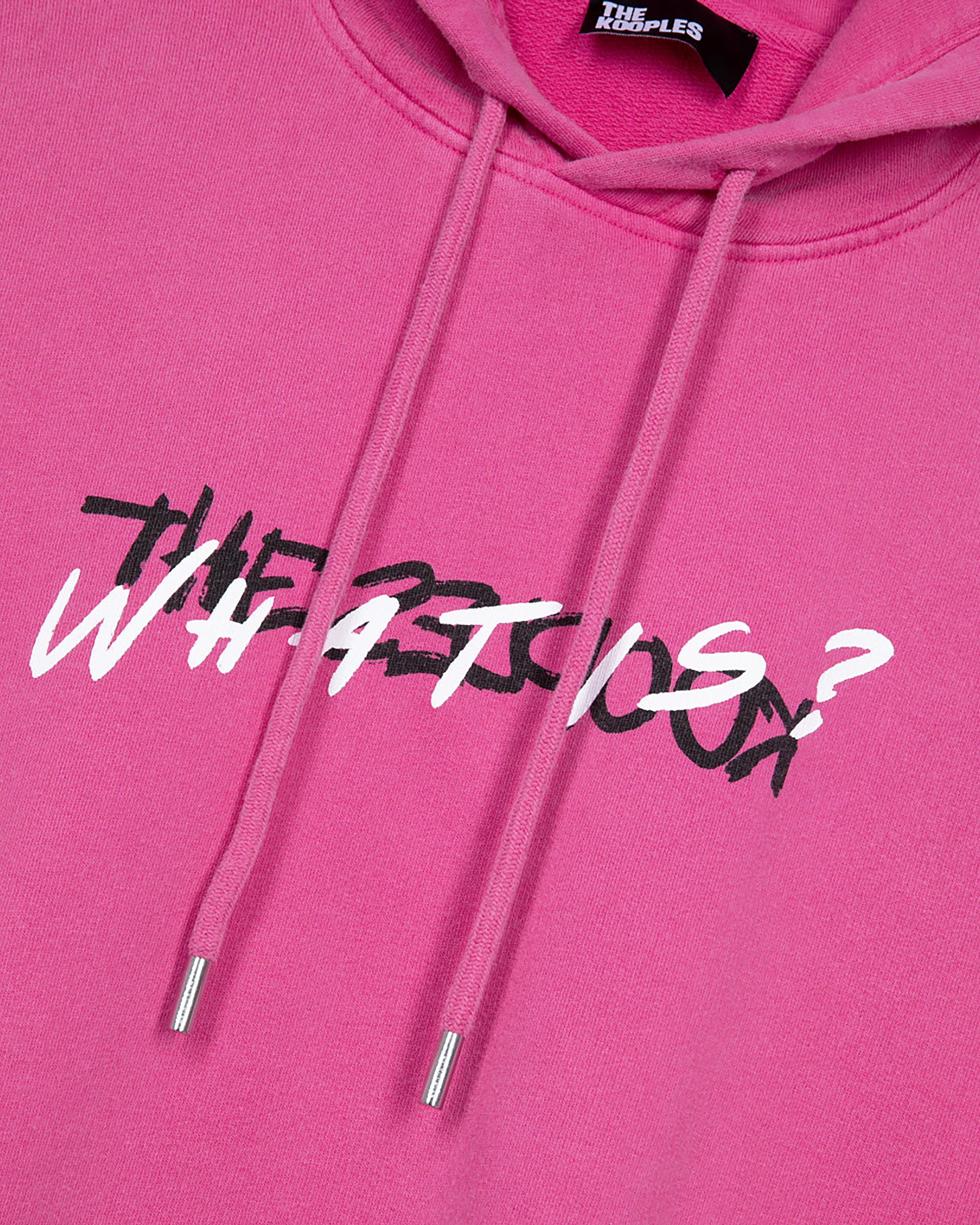 Pink 'What Is' Hoodie