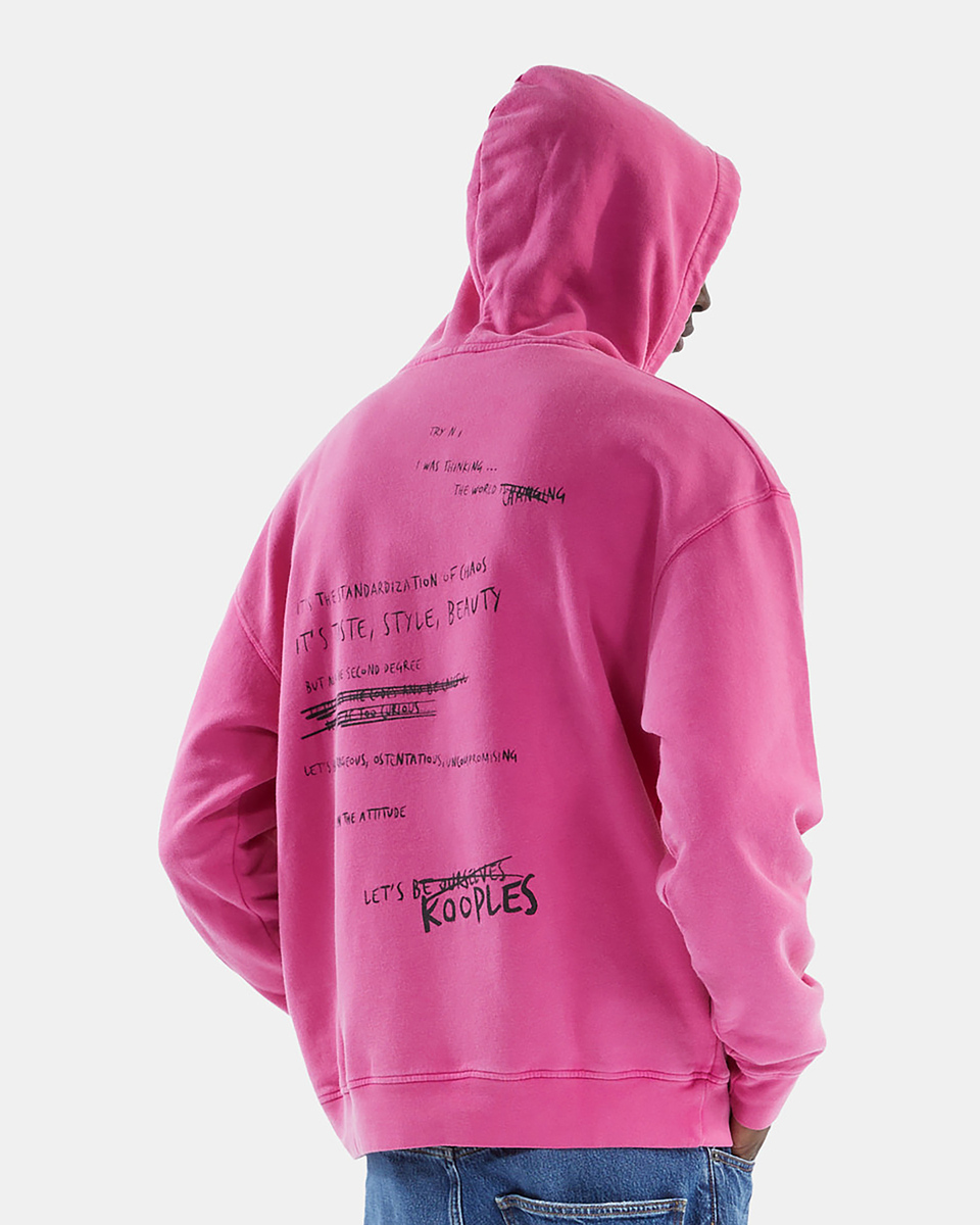 Pink 'What Is' Hoodie