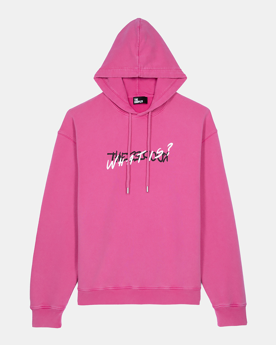 Pink 'What Is' Hoodie