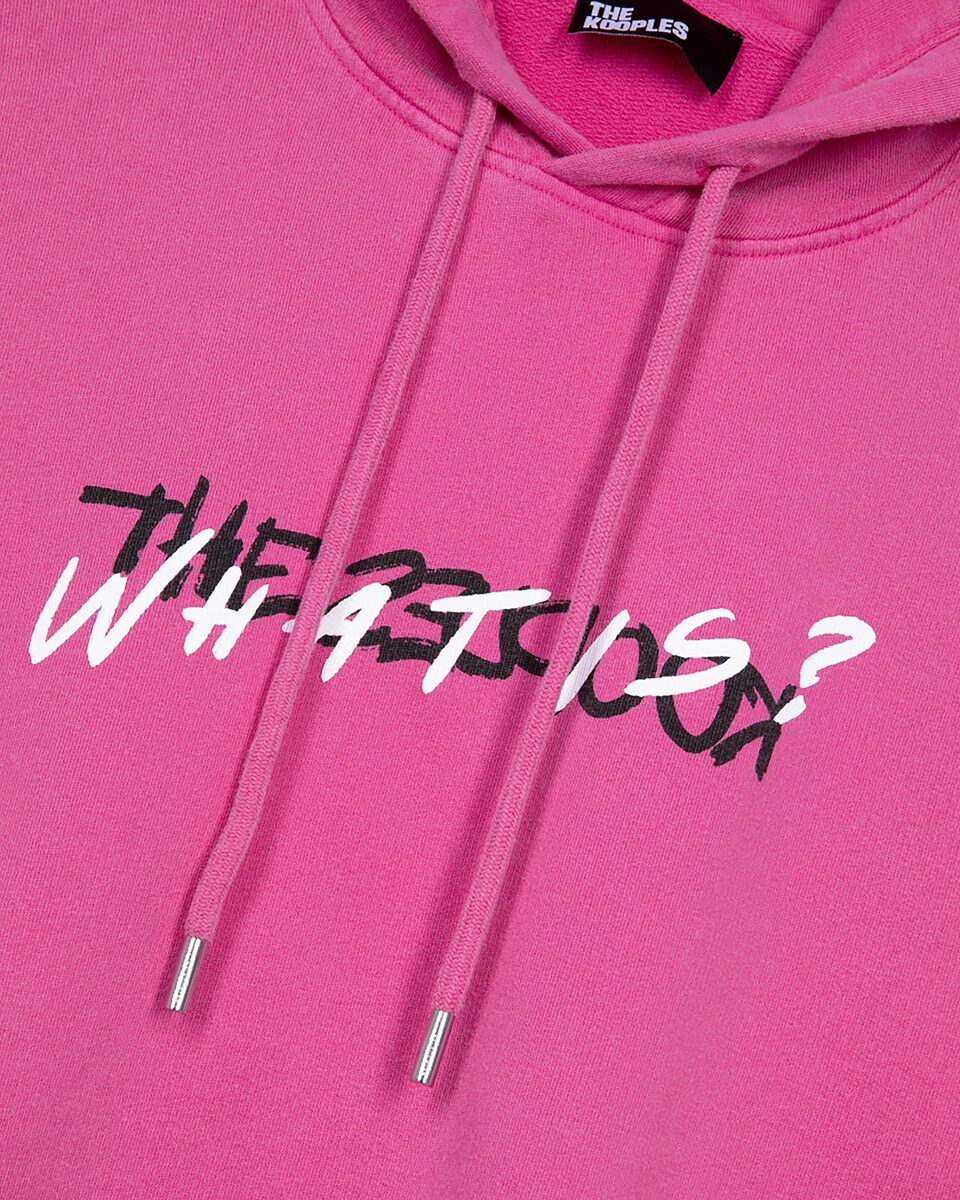 Pink 'What Is' Hoodie