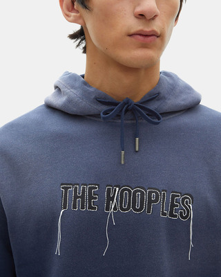 Sweatshirt with faded navy logo