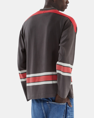 Sweatshirt with black crest