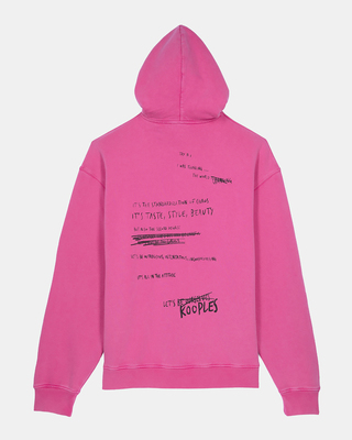 Pink 'What Is' Hoodie