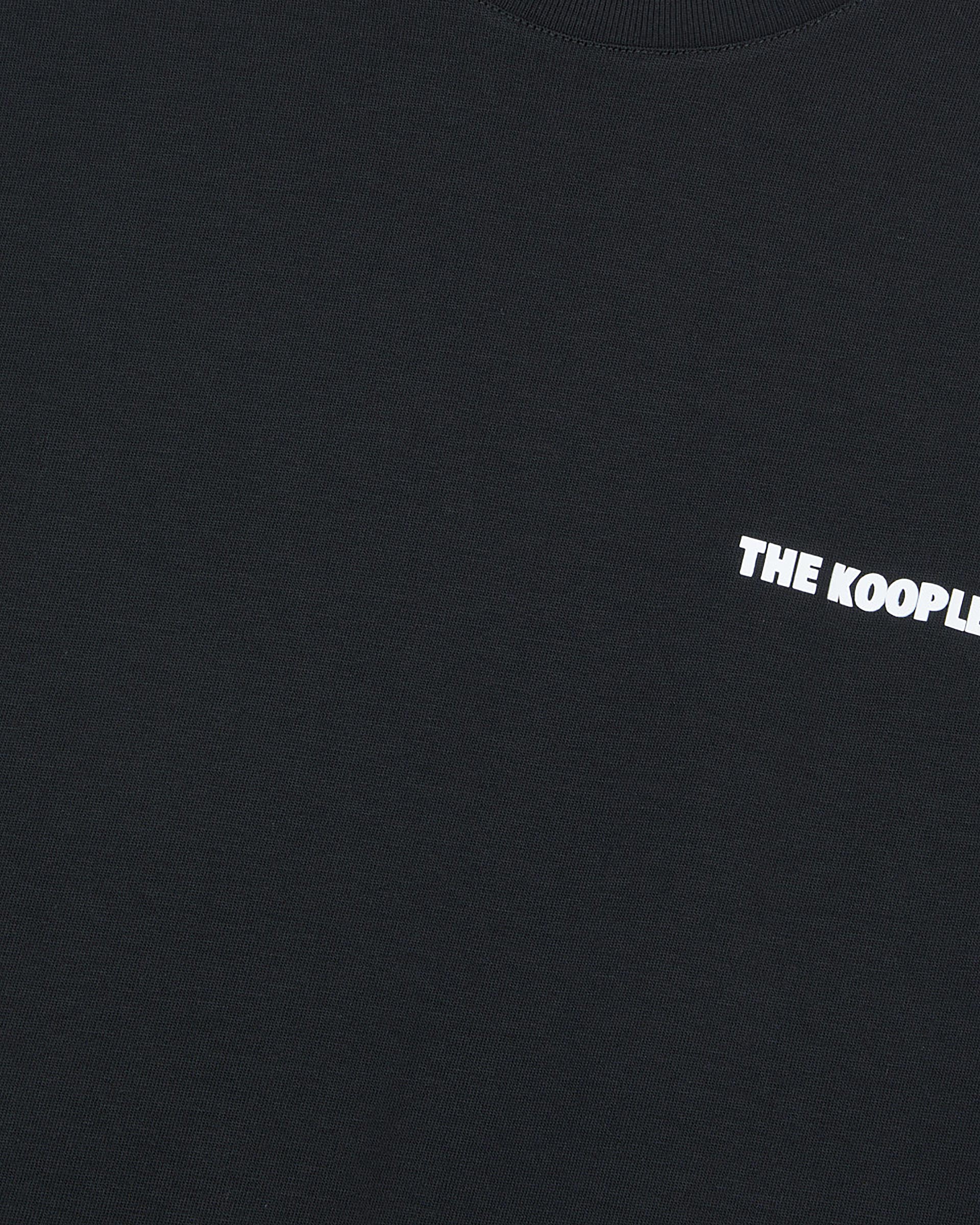 Men's black t-shirt with Logo serigraphy