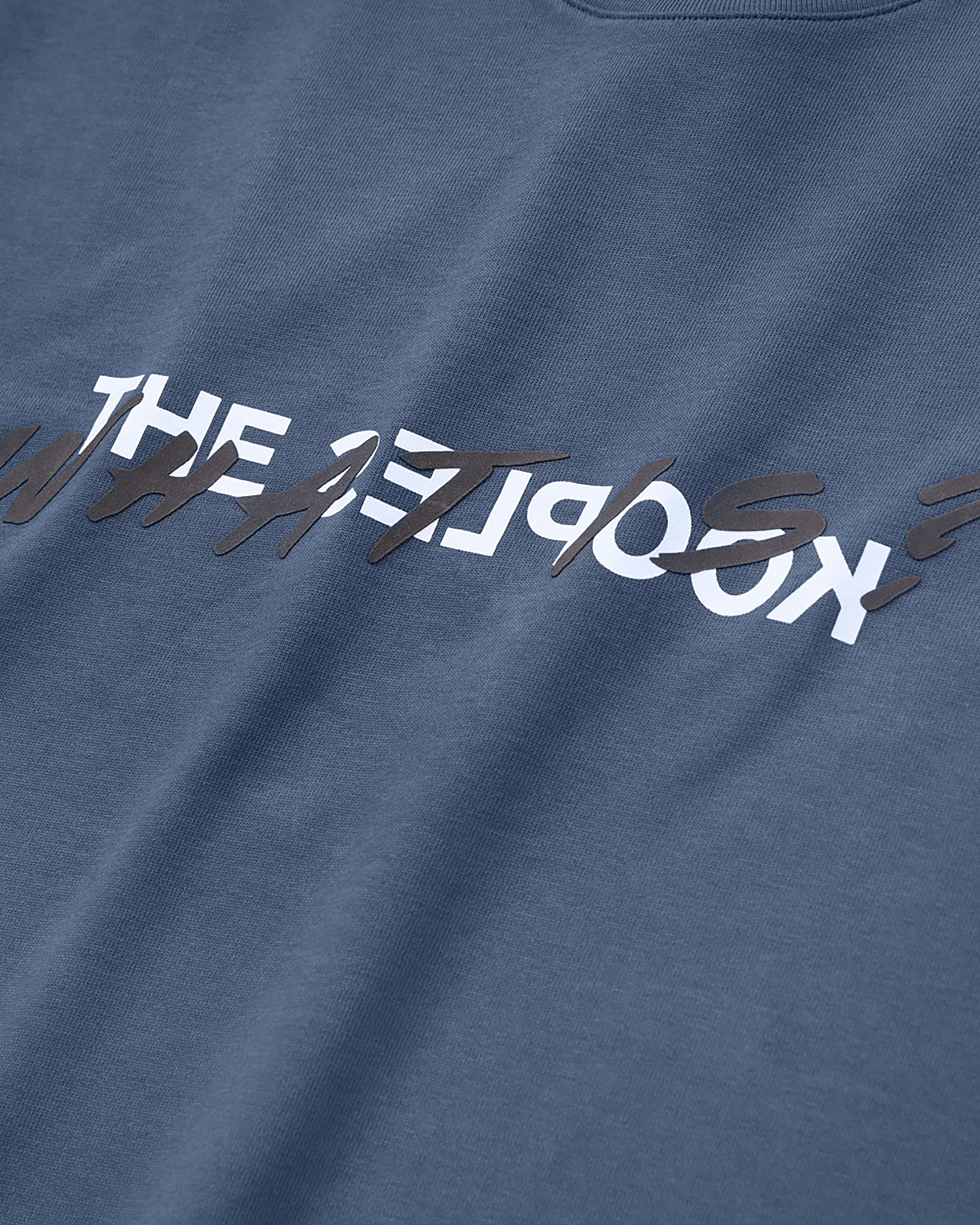 'What Is' T-shirt, dark blue