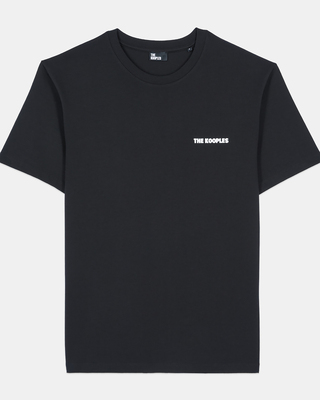 Men's black t-shirt with Logo serigraphy