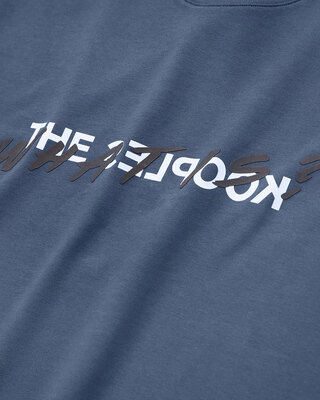 'What Is' T-shirt, dark blue