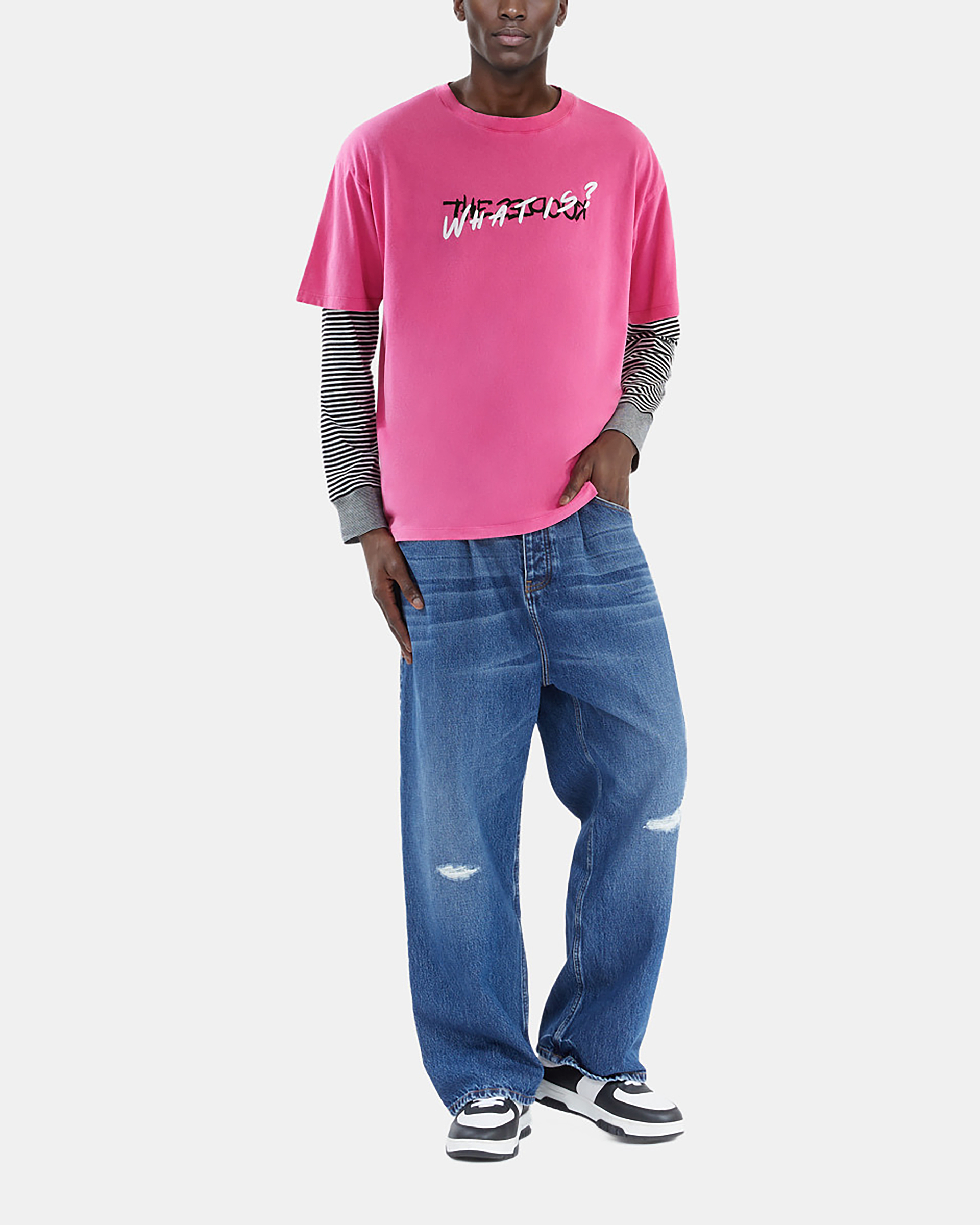 Pink What is t-shirt
