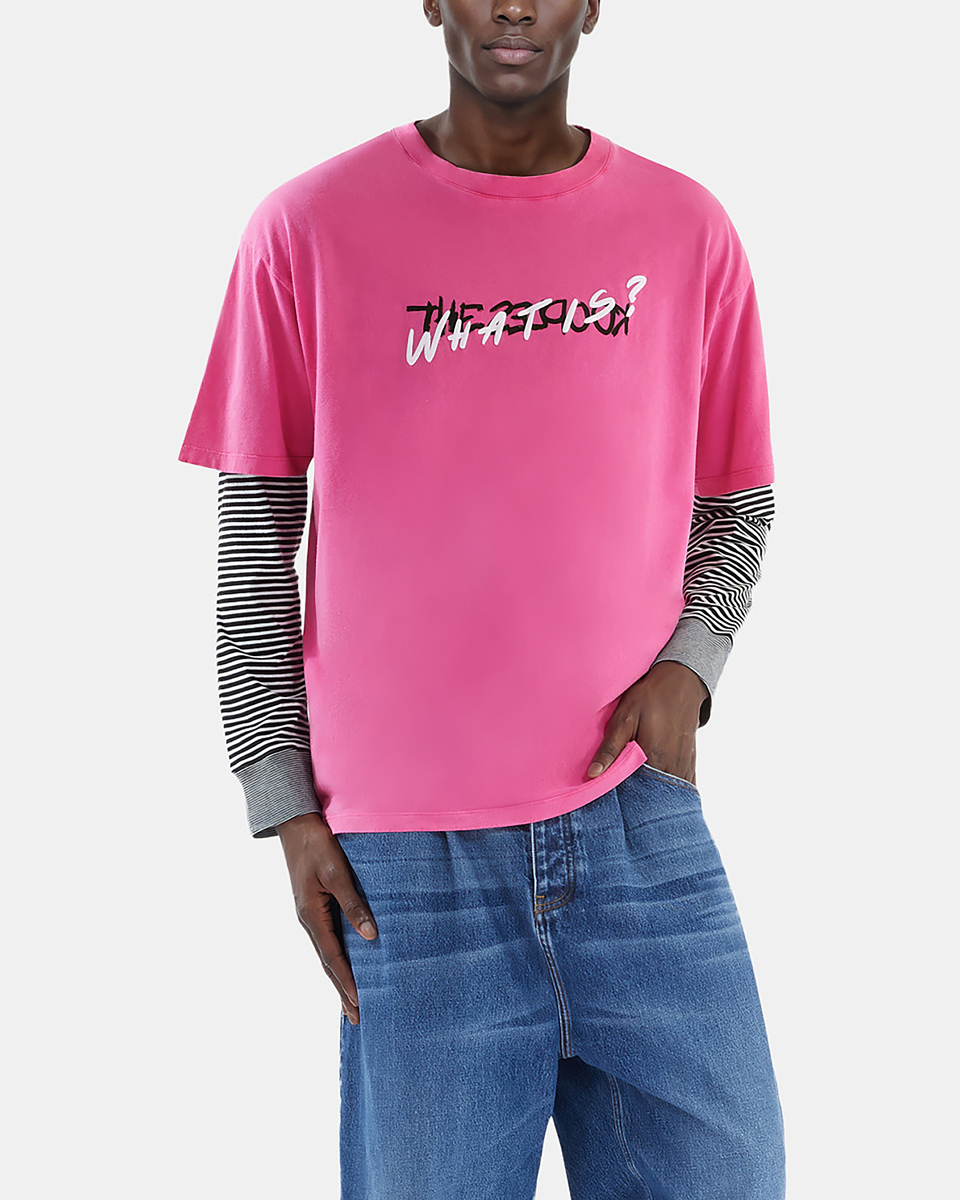 Pink What is t-shirt
