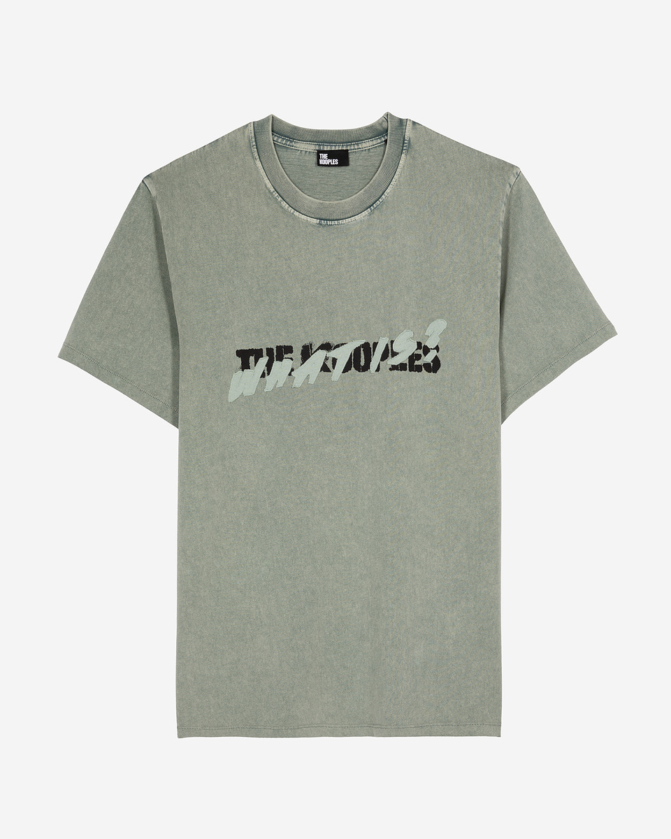 Green 'What Is' T-shirt