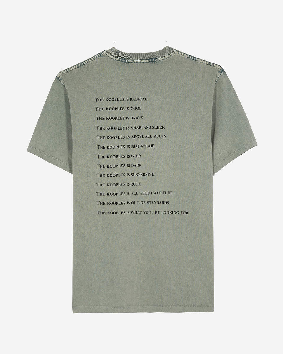 Green 'What Is' T-shirt