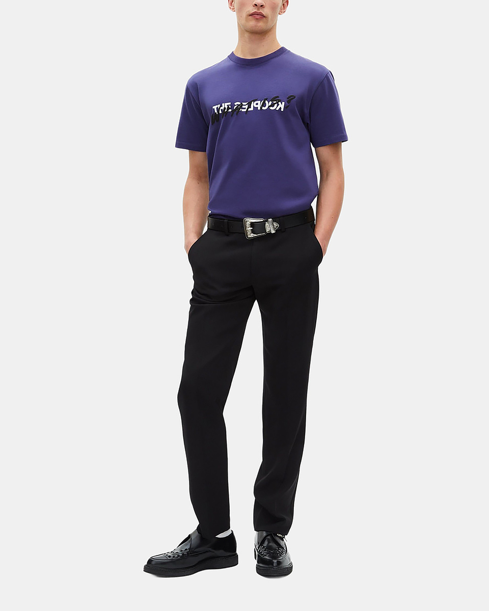 What is navy blue t-shirt