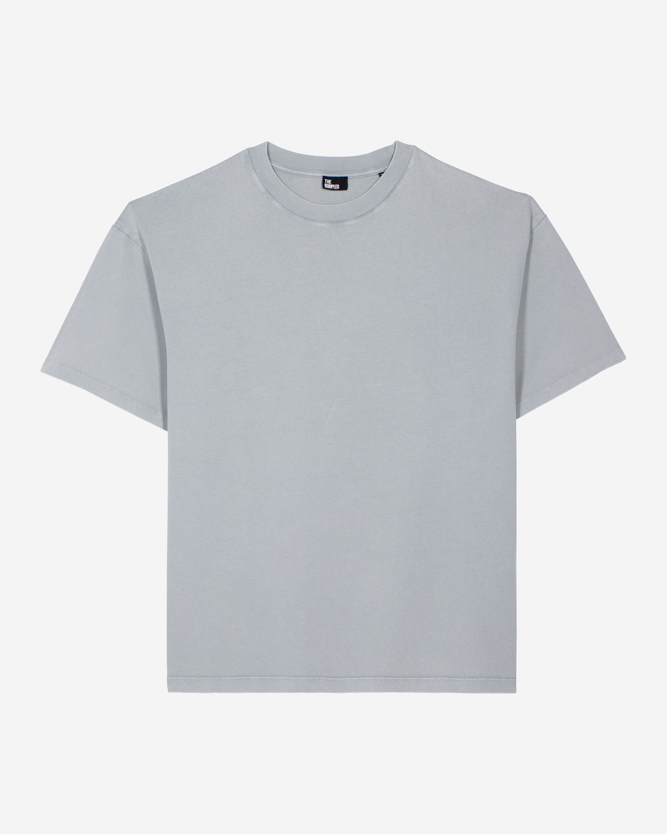 T-shirt with blue screen print