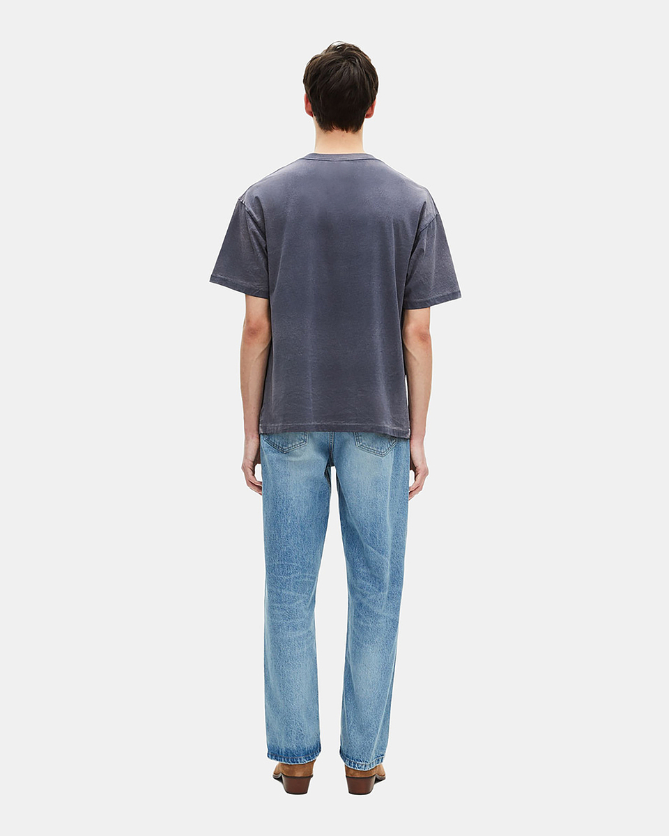 T-shirt with navy logo