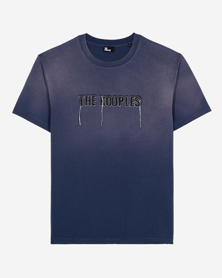 Navy Blue Faded Logo T-Shirt