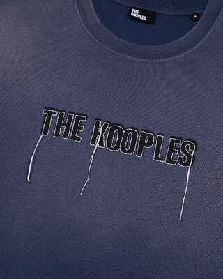 Navy Blue Faded Logo T-Shirt