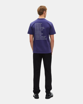 What is navy blue t-shirt