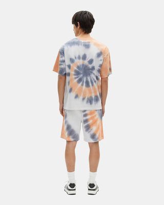 Blue tie and dye T-shirt