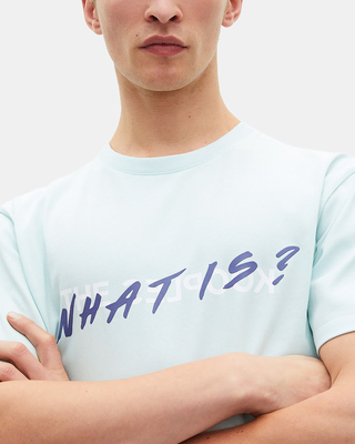 Blue What is t-shirt