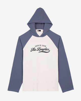 Long-sleeved T-shirt with beige logo