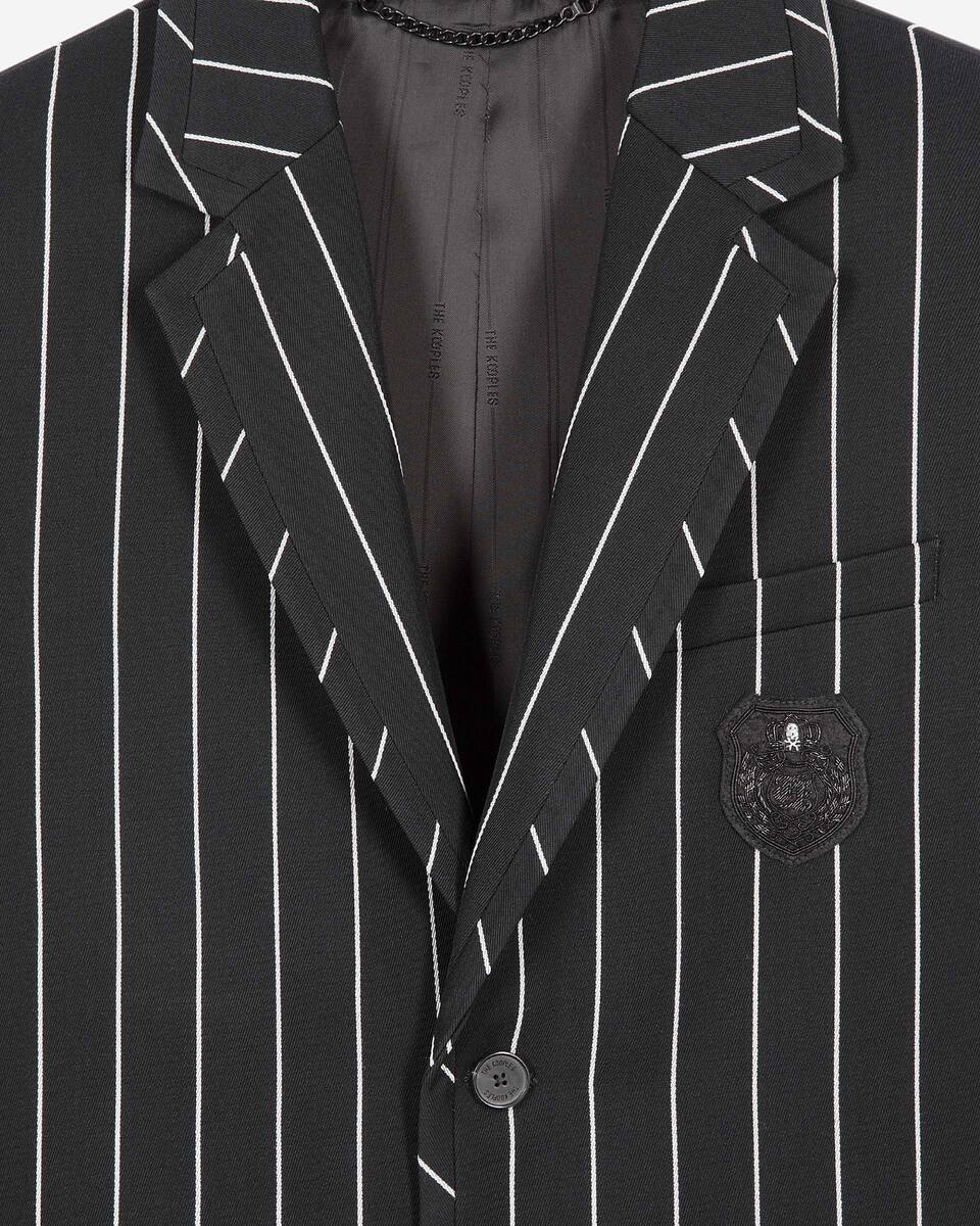 Black striped jacket