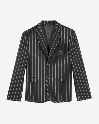 Black striped jacket