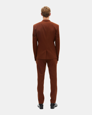 Brown suit jacket