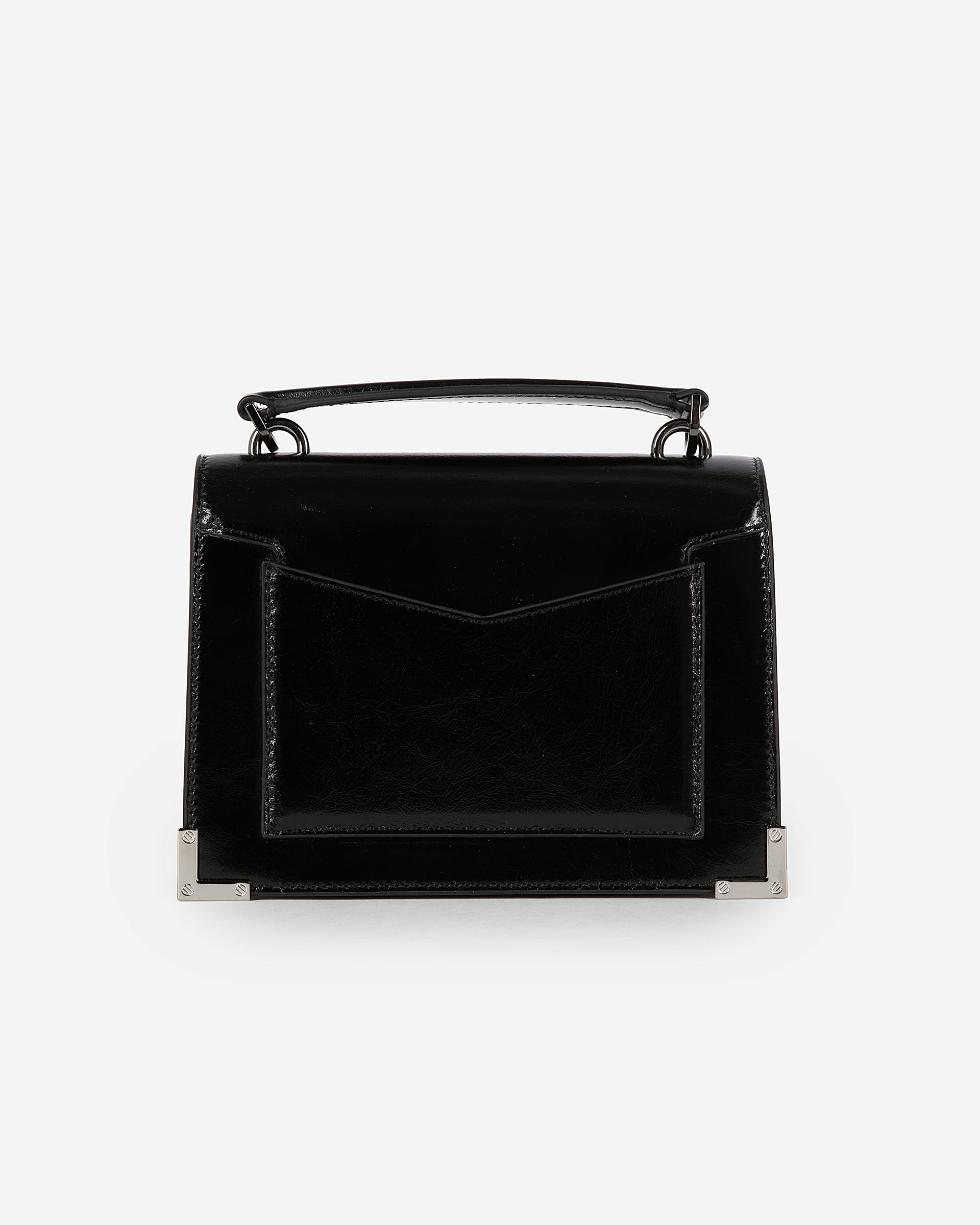 Emily small bag in black leather