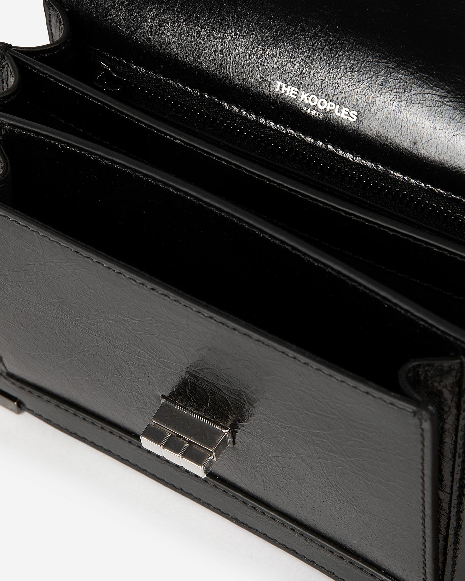 Emily small bag in black leather