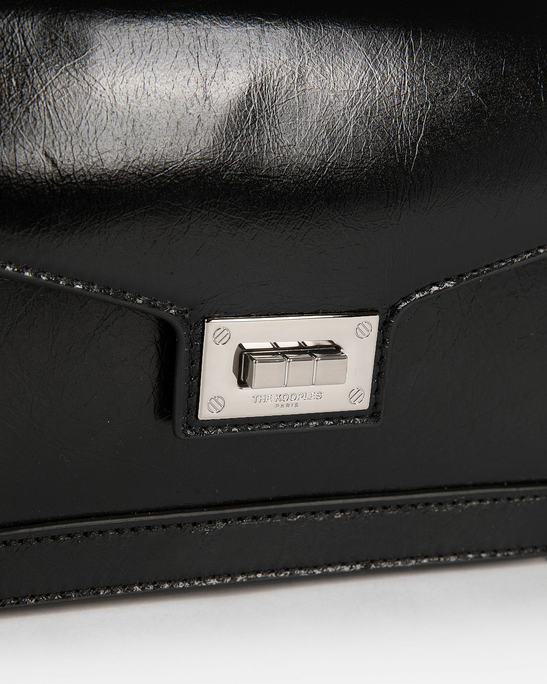 Emily small bag in black leather