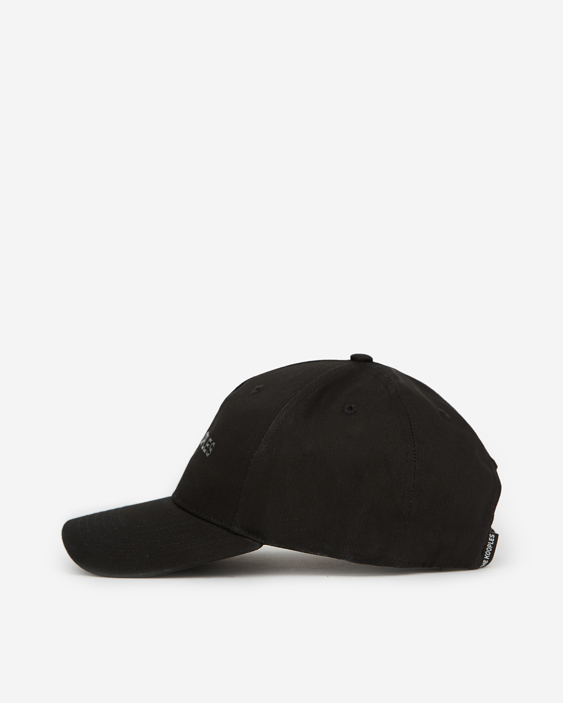 Logo black cap