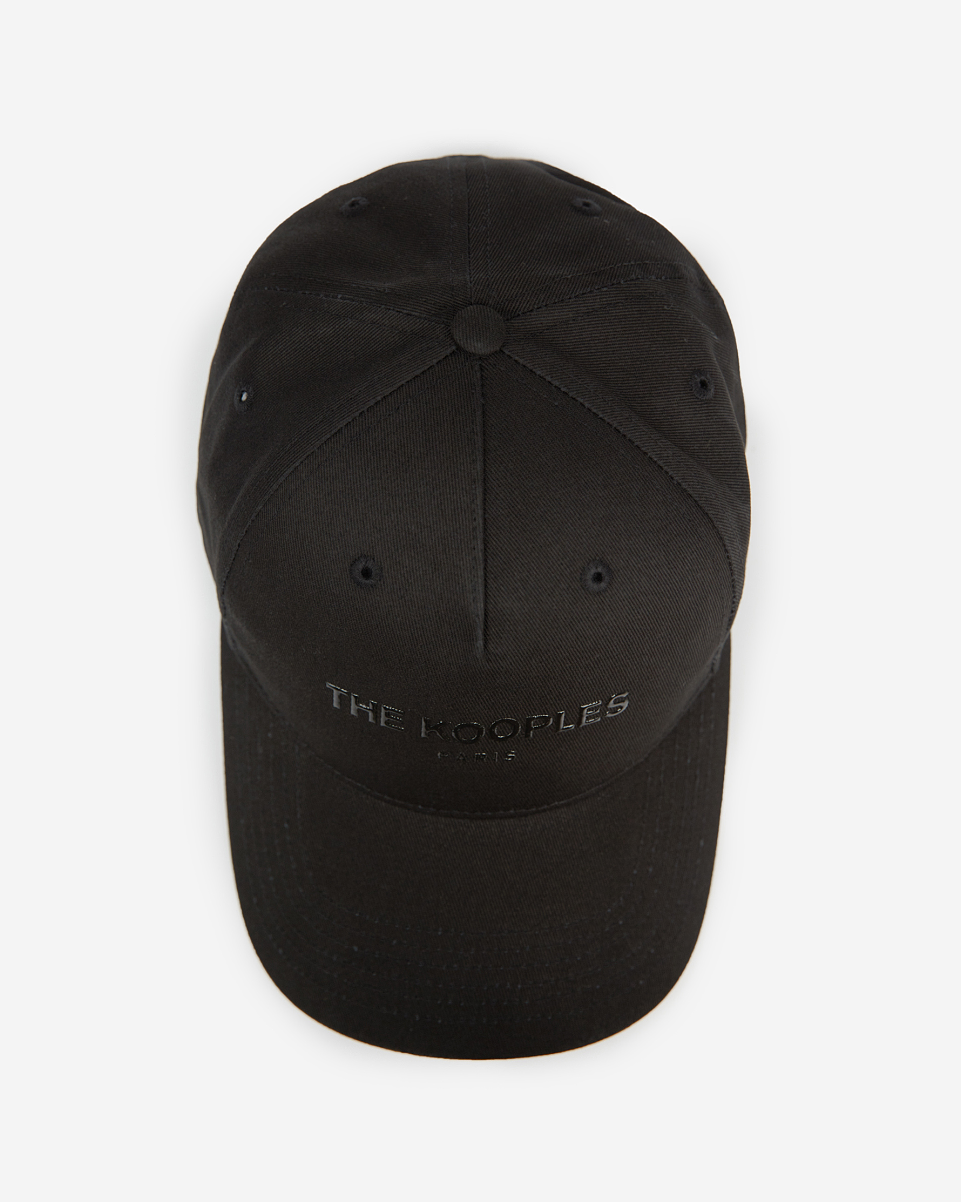 Logo black cap