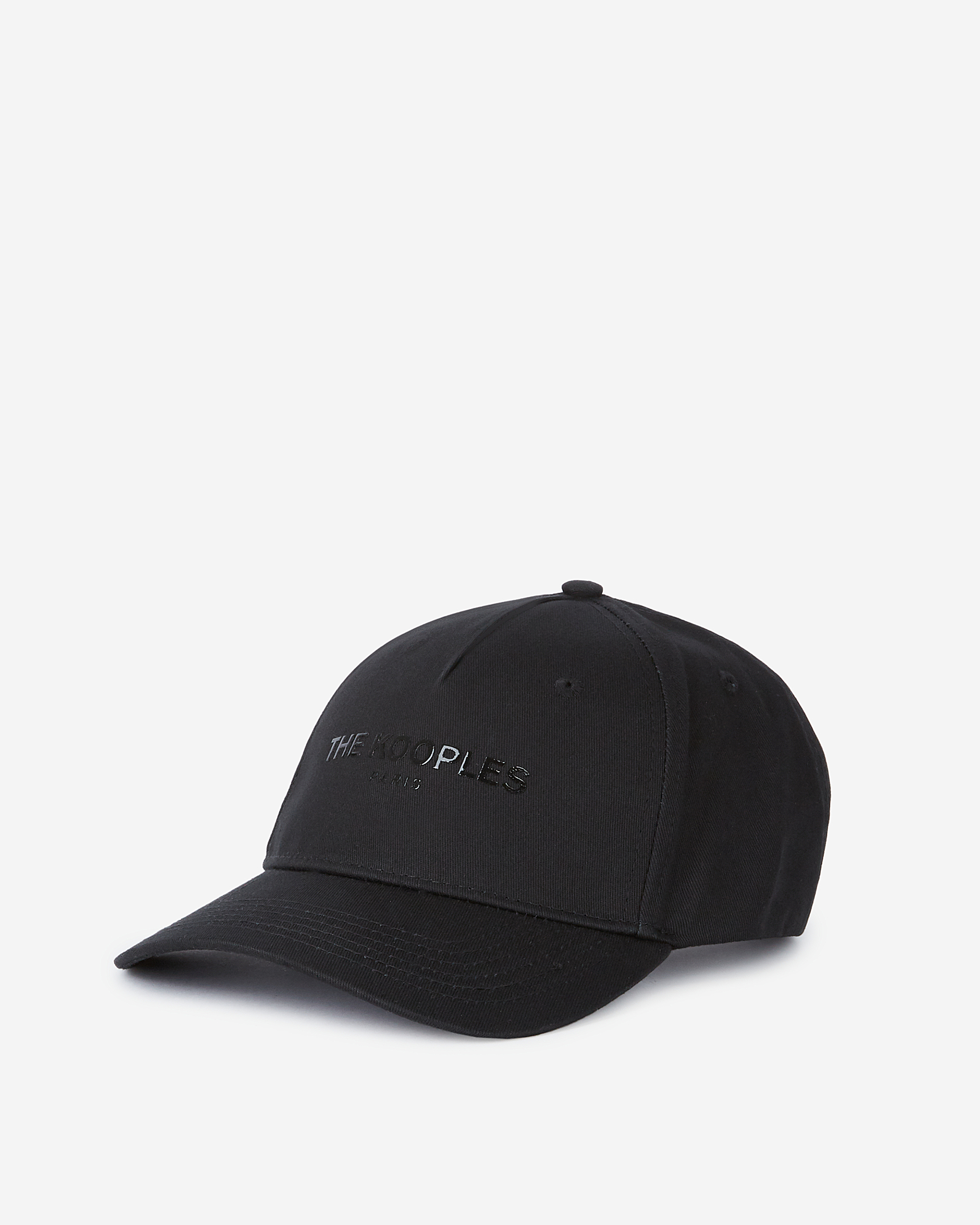 Logo black cap