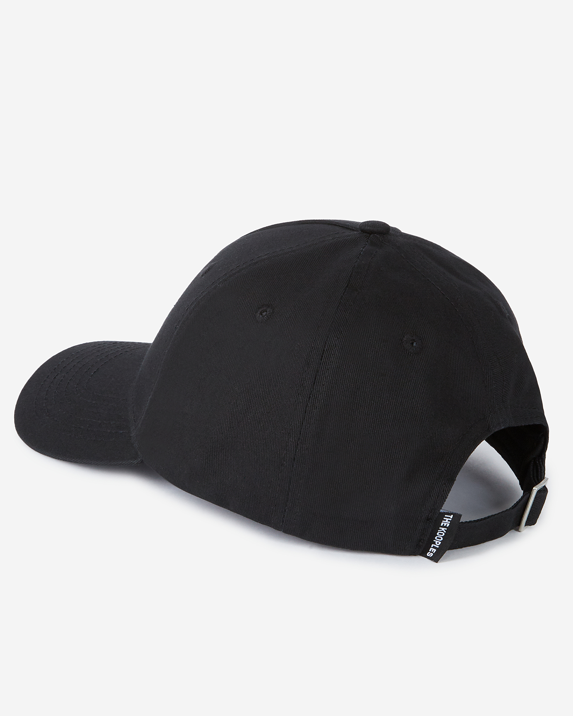 Logo black cap