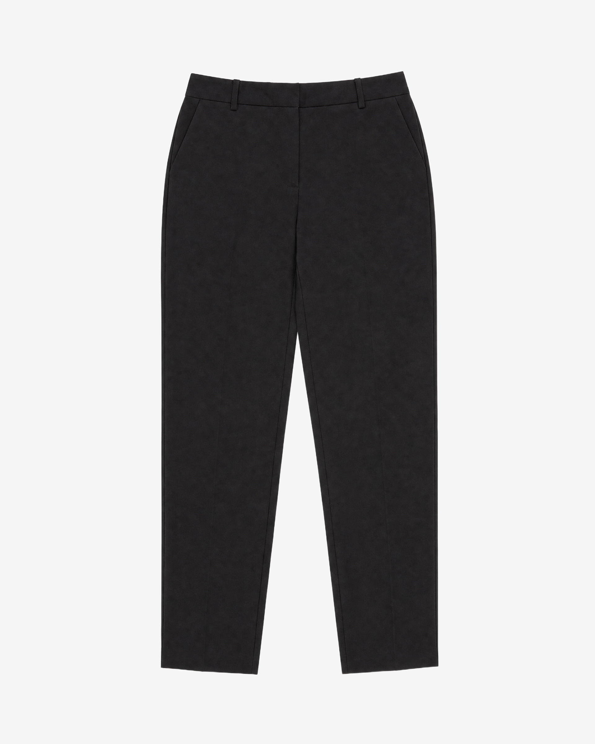 Tailored black wool pants