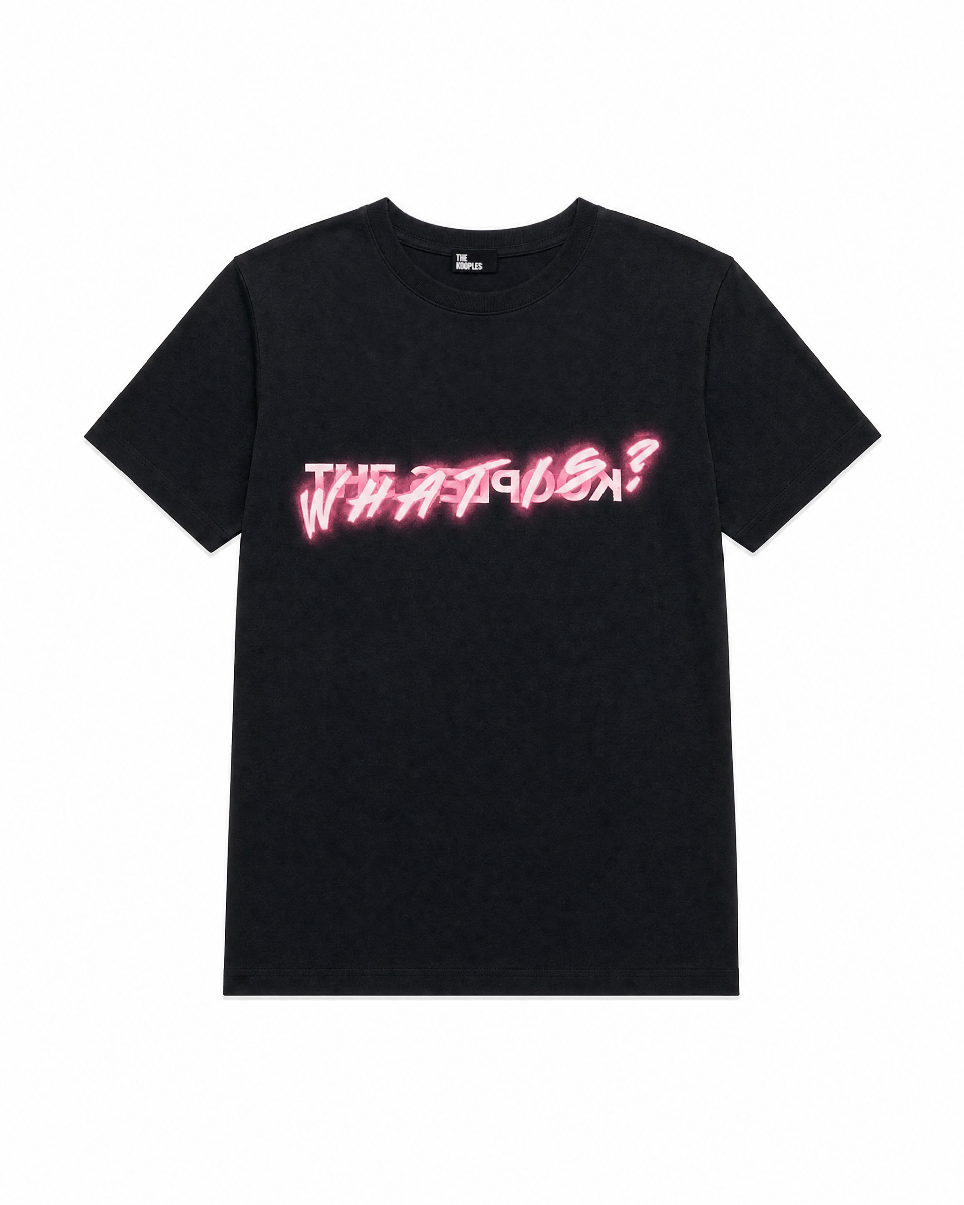 What Is neon black T-shirt
