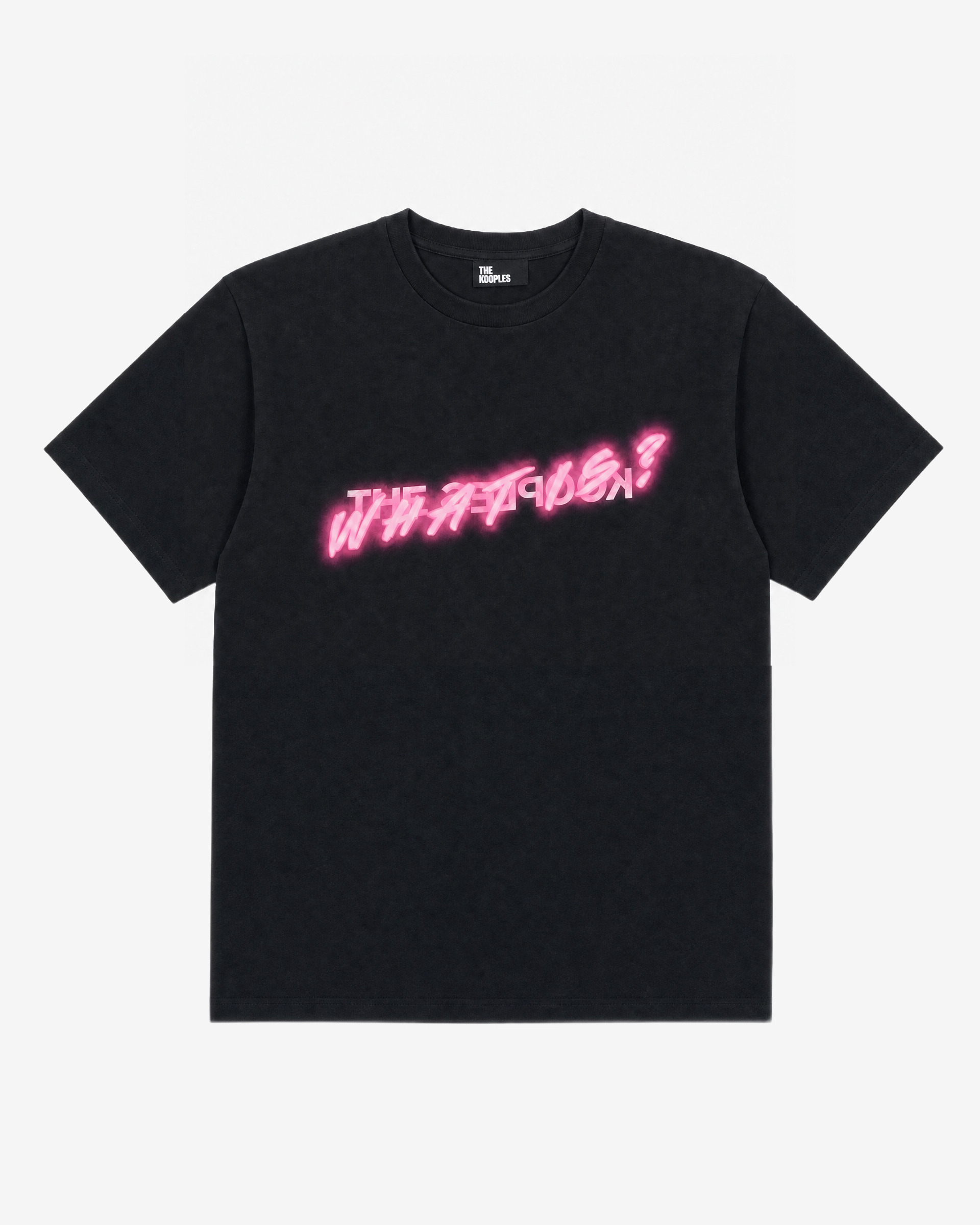What Is neon black T-shirt
