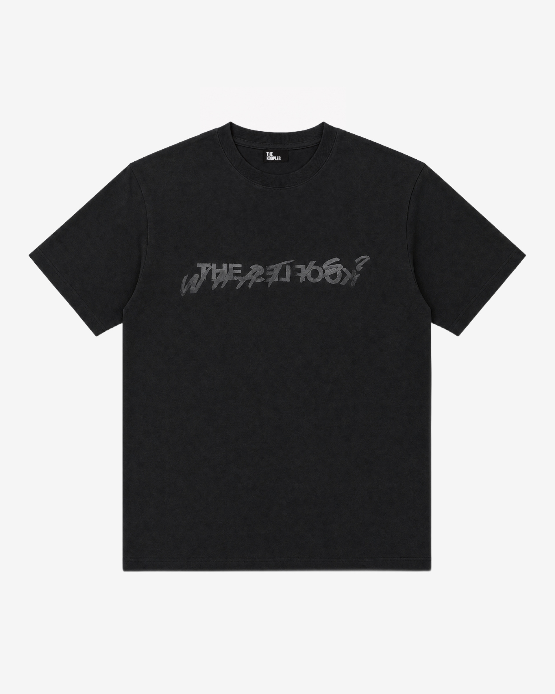 Black 'What Is' T-shirt