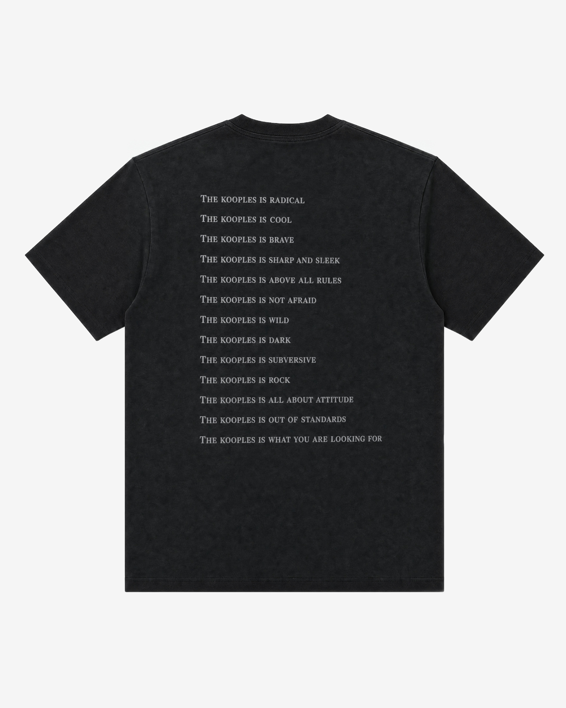 Black 'What Is' T-shirt
