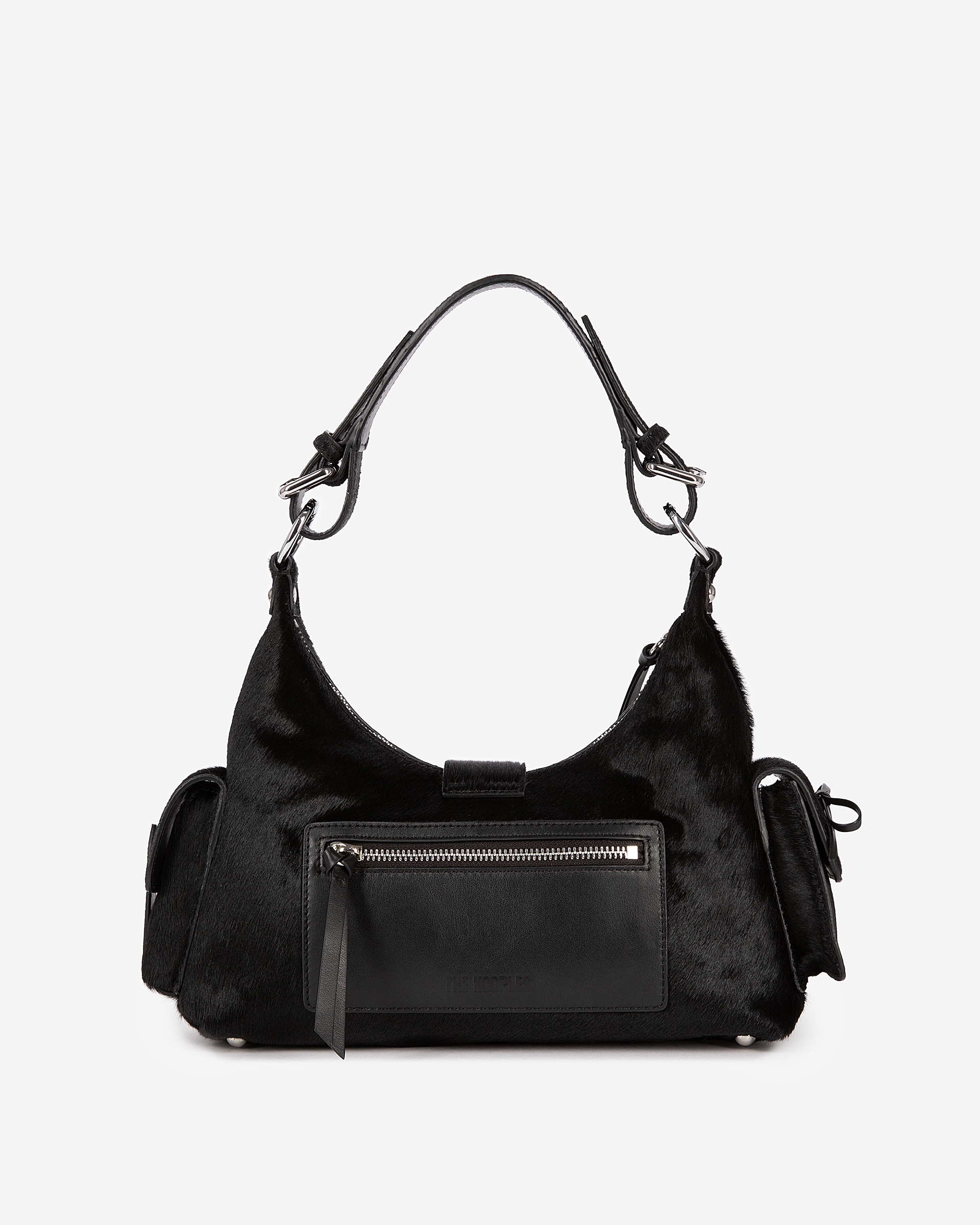 Amelia bag in black foal effect