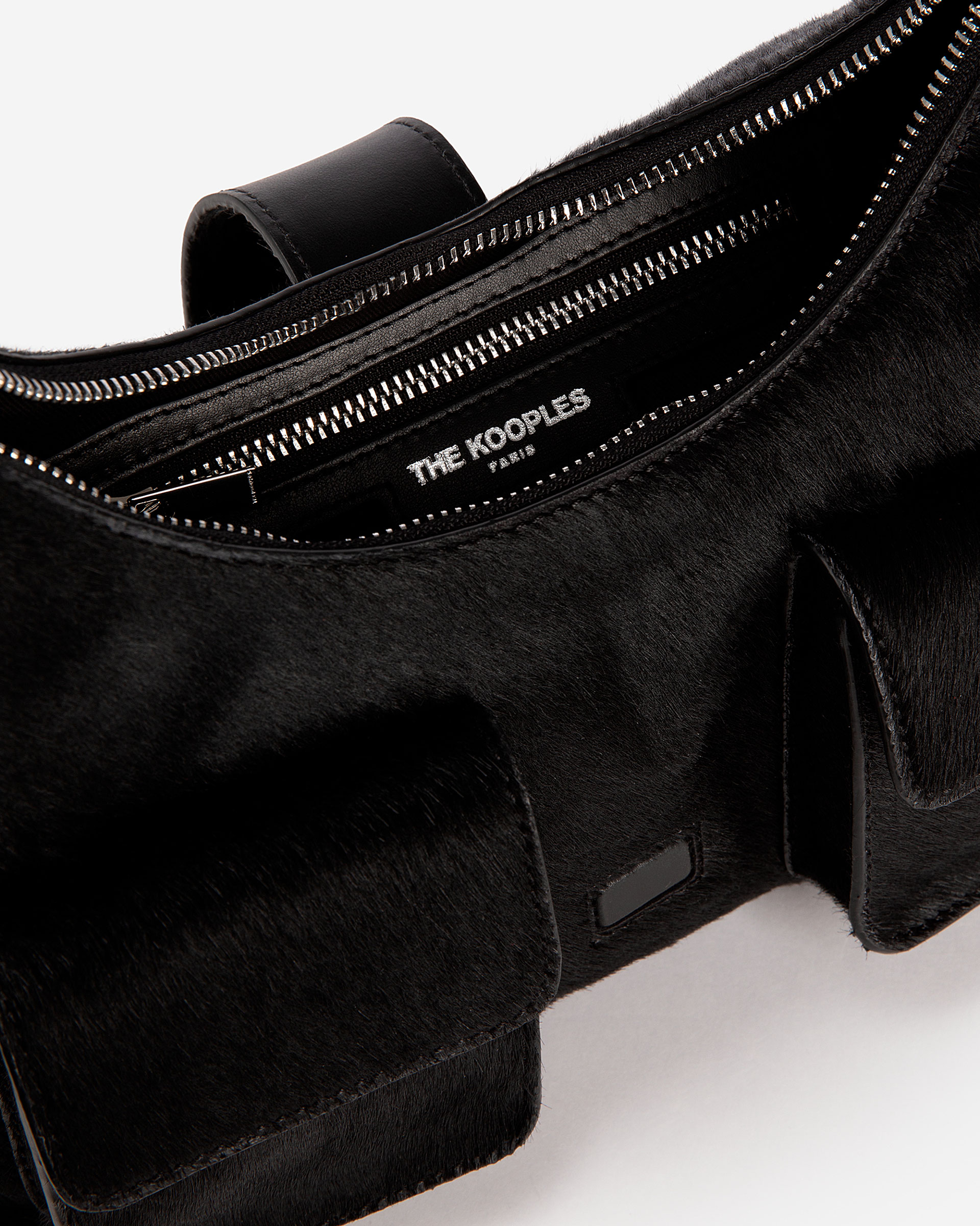 Amelia bag in black foal effect