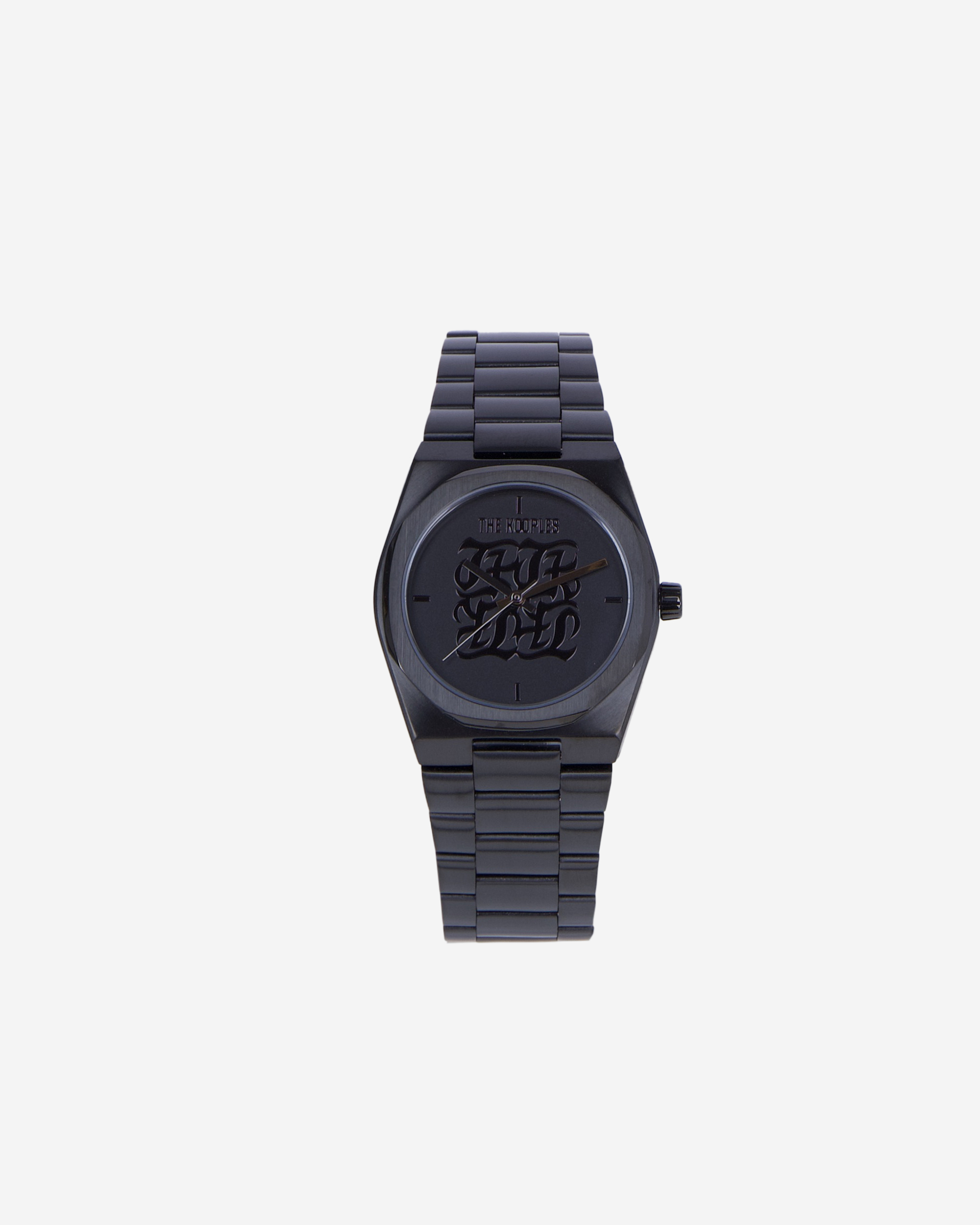 Black Monogram Watch