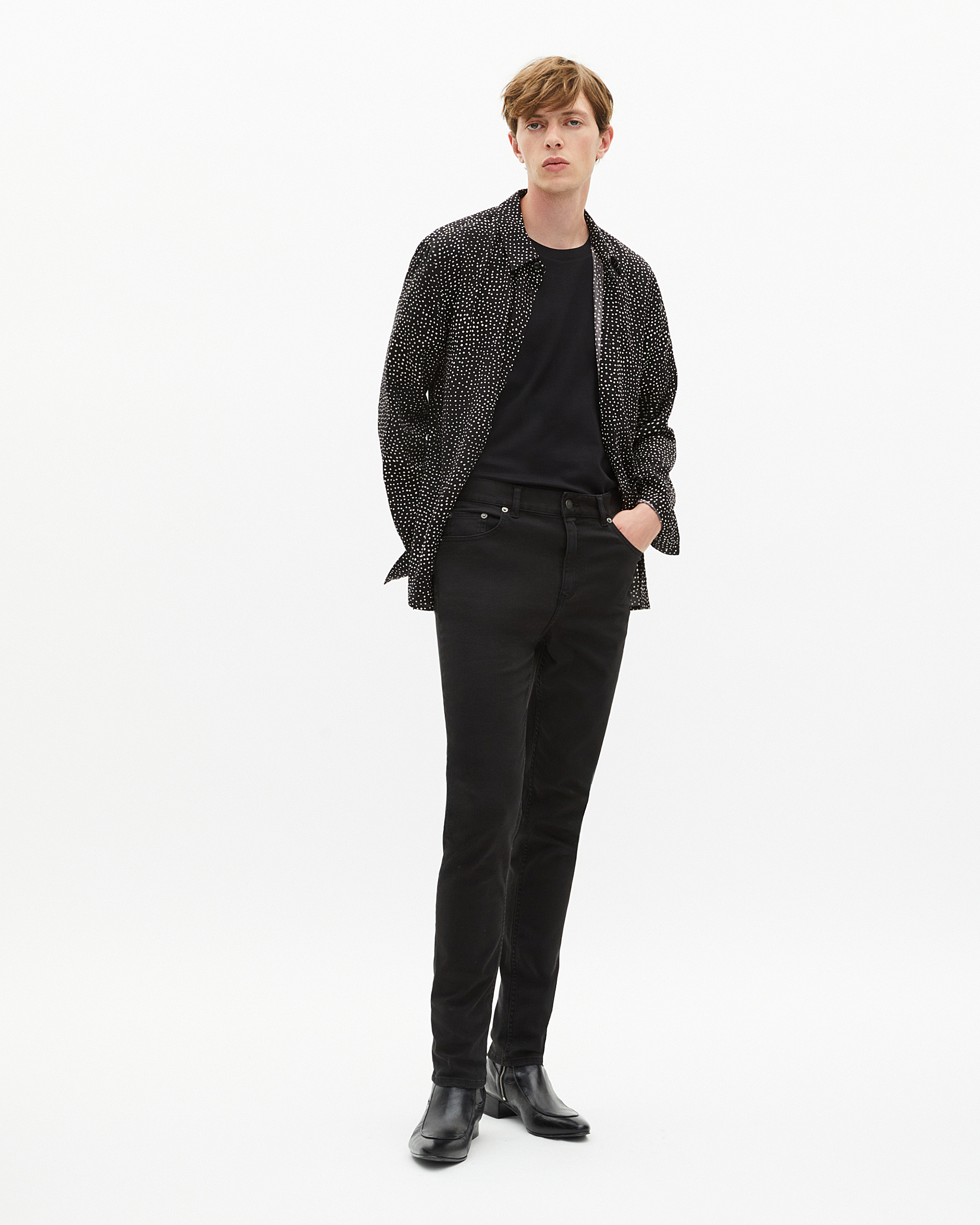 Black slim jeans