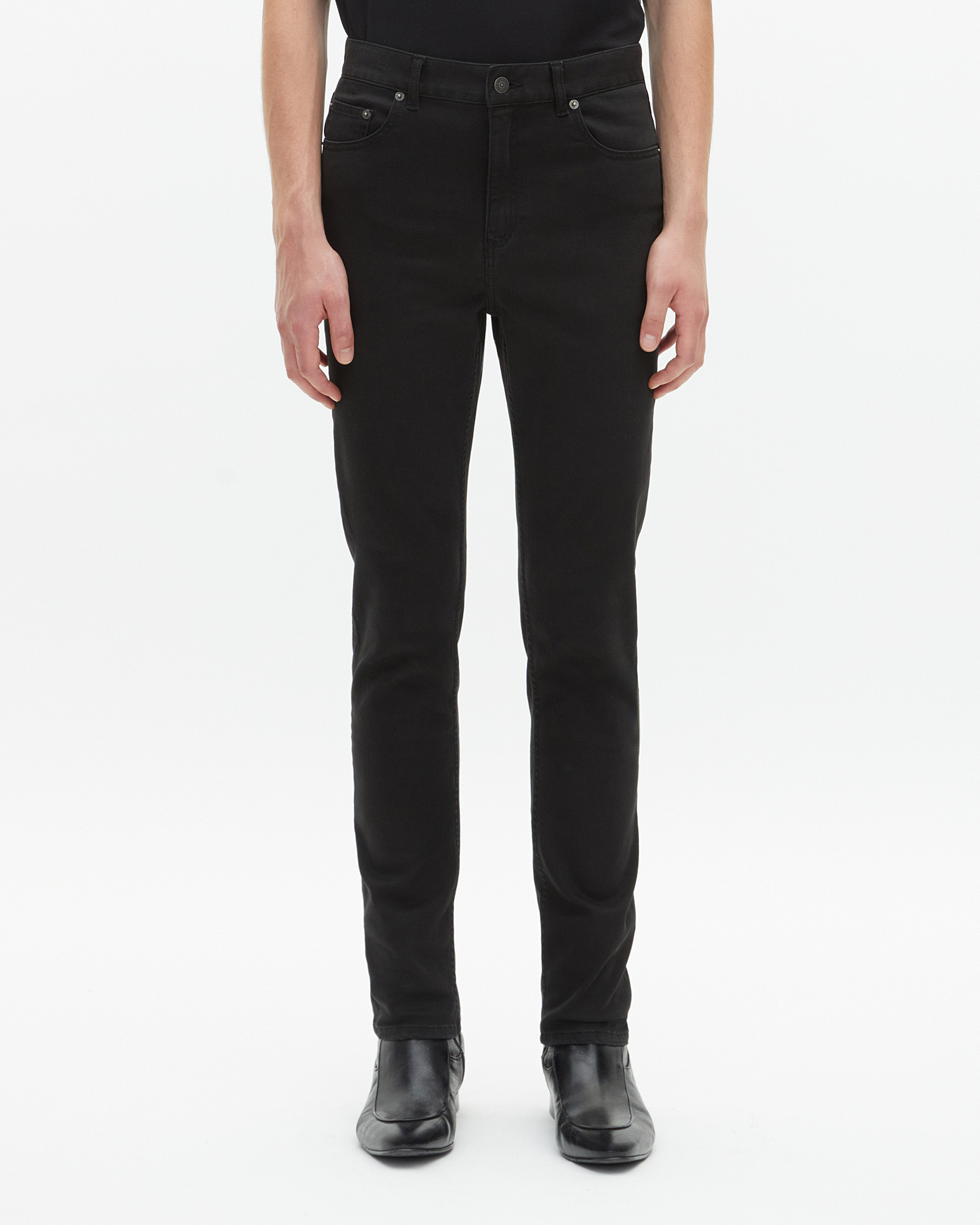 Black slim jeans