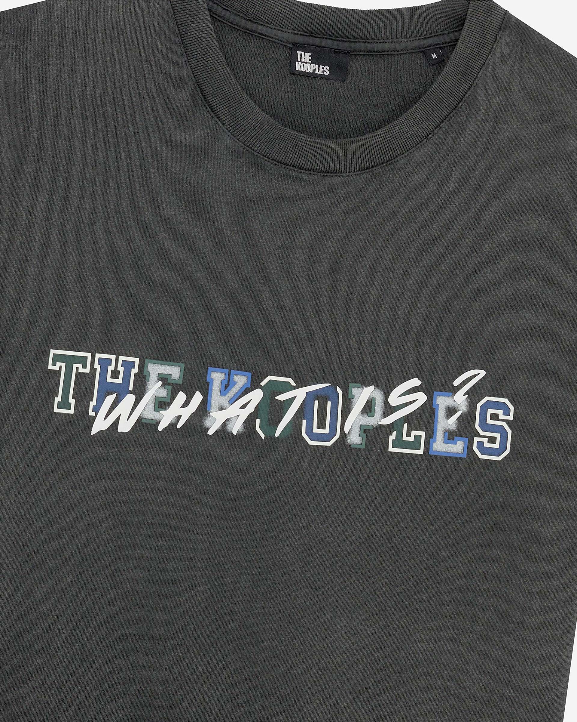 What is black T-shirt