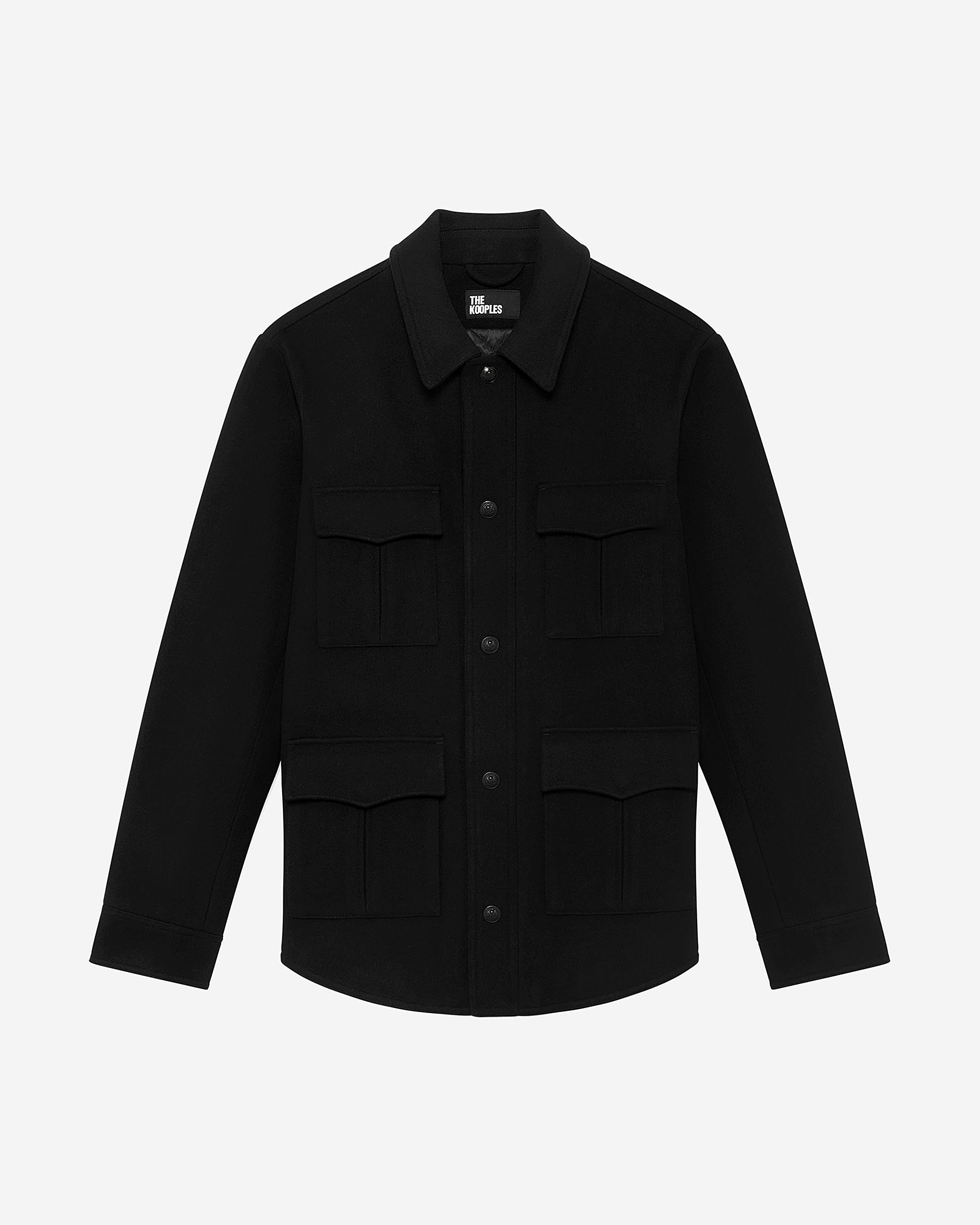 Black overshirt